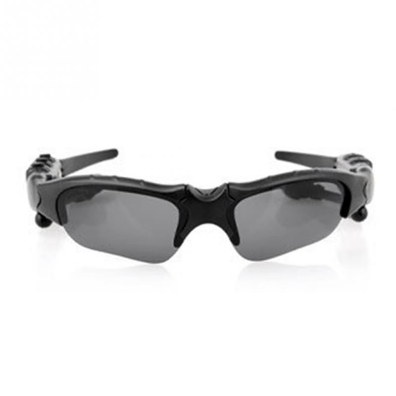 Smart Bluetooth Polarized Sunglasses with 5.4 Card Slot and Earbuds for Sports Music MP3 Player