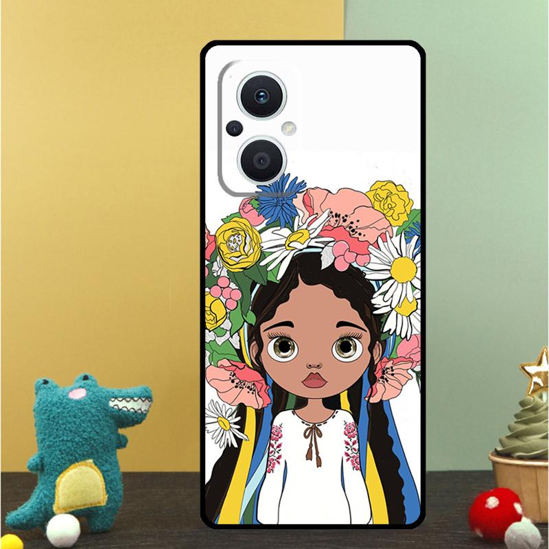 Ukraine Girl Case For OPPO Reno 15 15F 14 13 12 11 10 Pro 14F 13F 12F 11F 8T OPPO Find X9 X8 X6 Pro Cover
