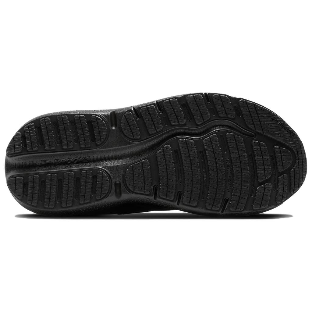 Brooks Ghost Max L Comfortable Slip-Resistant Durable Low-Top Casual Running Shoes Men Sneaker Black 1104431D-072