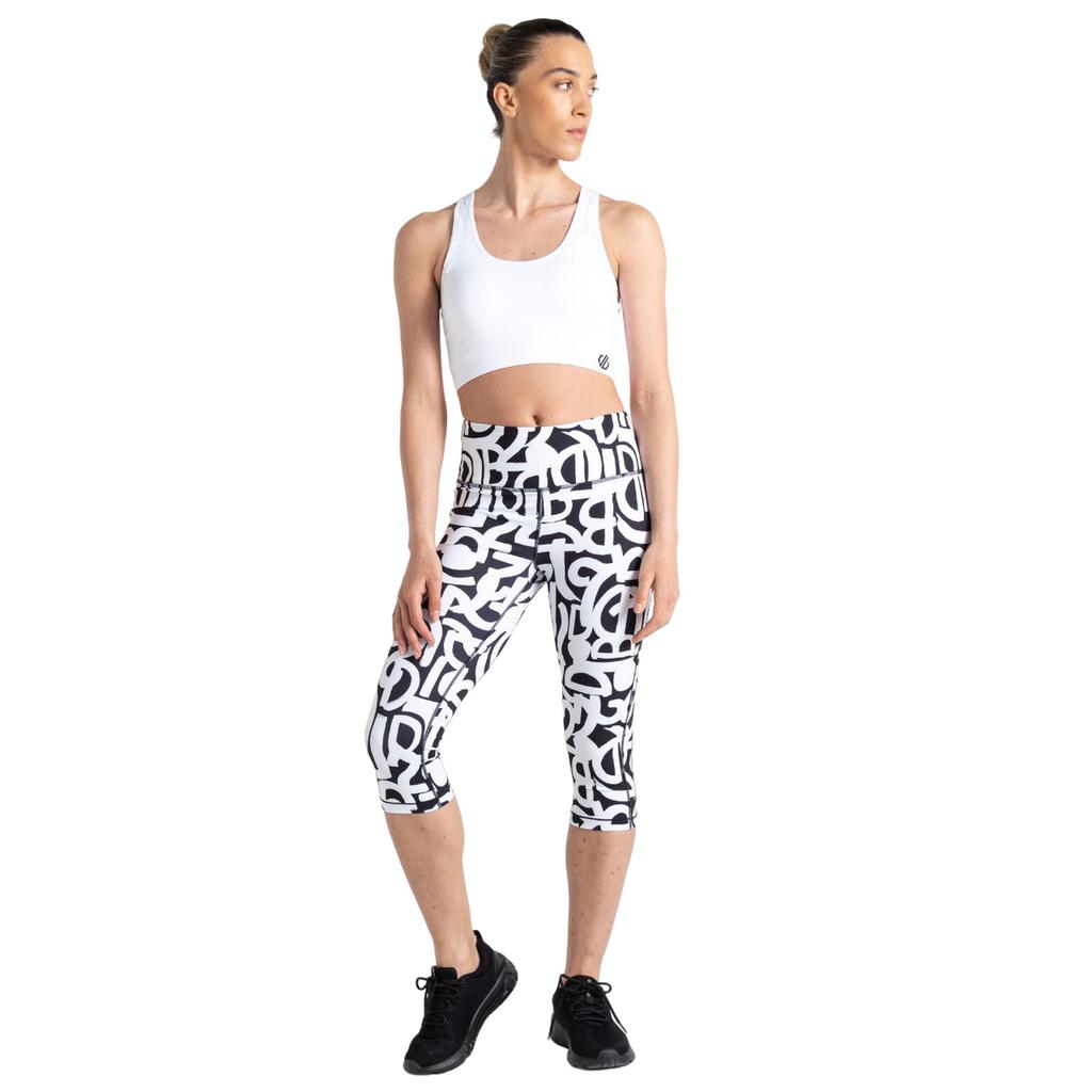 Womens/Ladies Influential Graffiti 3/4 Leggings