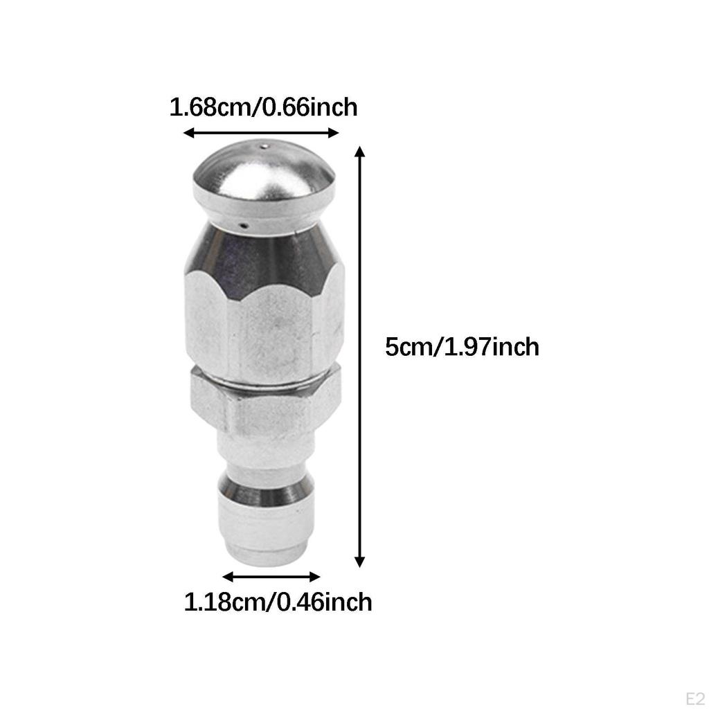 Hochdruckreiniger Kanal Düse Jet Zubehör Mehrzweckschlauch 1/4'' Schnellverbinder