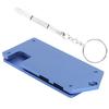 Aluminum Alloy Case for for Raspberry Pi zero w UltraThin DustProof Protective Shell(Blue )