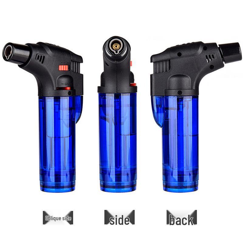 High-Temp Windproof Inflatable Lighter for Welding, Incense, Barbecue, and Cigar Lighting