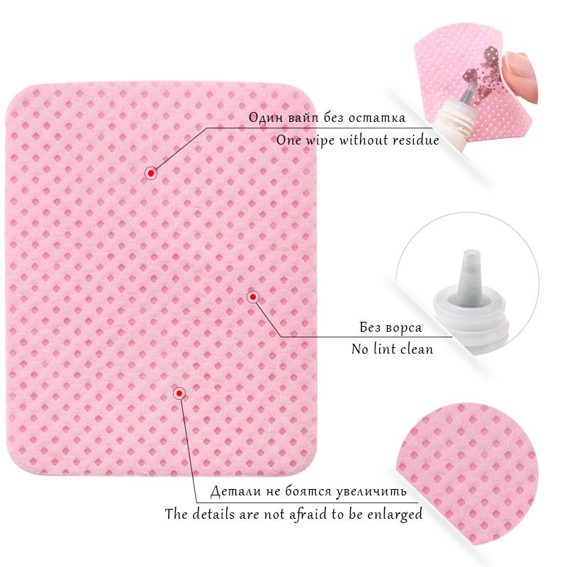 New Eyelash Extension Glue Nozzle Wipes Paper Cotton Glue Bottle Mouth Cleaning Remover Paper Cleaner Pads