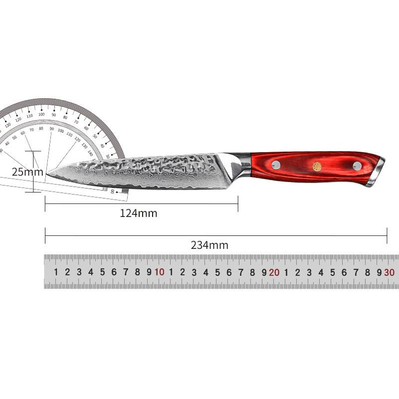 

5-дюймовый фруктовый нож Универсальный нож Домашний нож Кухонный инструмент Кухонные ножи