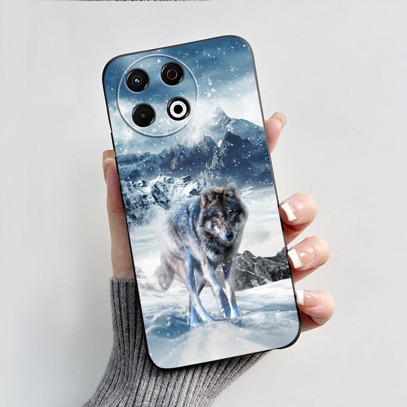 For Tecno Spark 30 Pro Case Black Myth Wukong Painted Phone Cases For Tecno Spark 30Pro 4G KL7 Back Cover Soft Slim TPU Fundas
