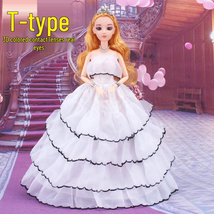 

Набор свадебного платья для куклы 30 см: Коллекция из 10 случайных платьев и юбок со шлейфом для сюжетно-ролевых игр, 5 штук в упаковке Clothes Only (Doll Not Included)