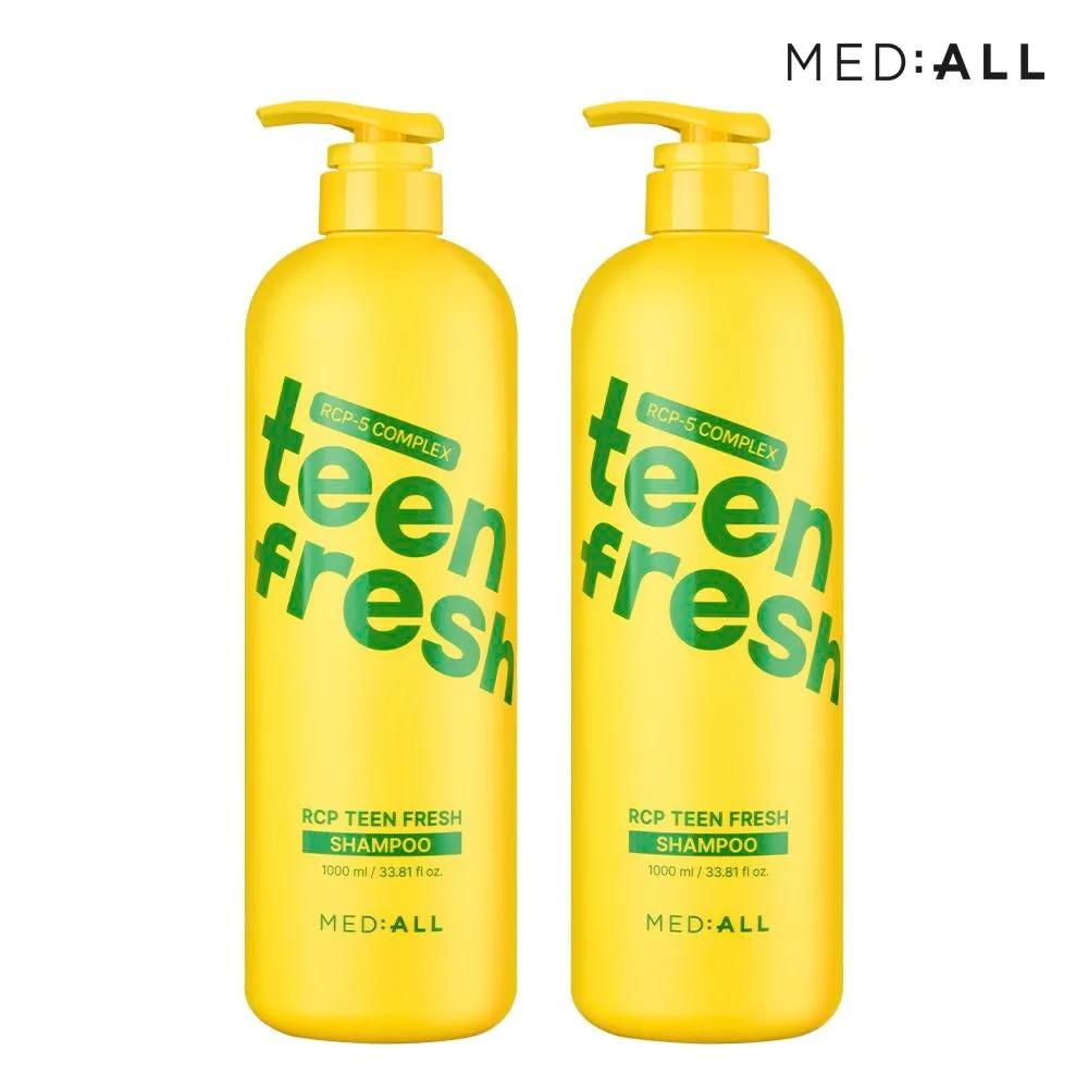 medi:ALL RCP Teen Fresh Youth Shampoo 1L (2 bottles)