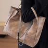 Large-capacity bag women's autumn and winter versatile 2025 new simple shoulder bag texture women's chain commuter tote bag