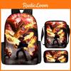 Pokémon Cartoon Printed Backpack Children Schoolbag Shoulder Bag Pencil Bag