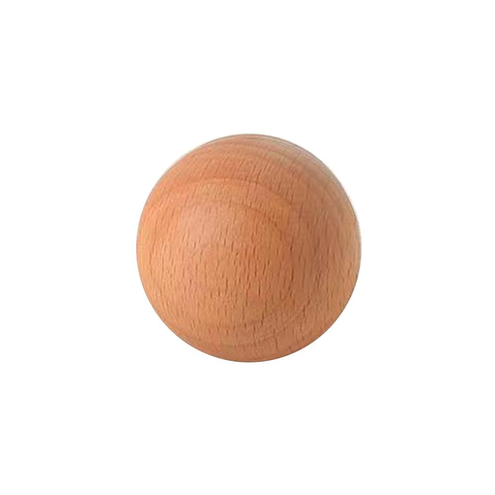 Simple Wooden Door Handles Round Wood Hook Hanger DIY Wardrobe Knob  Home Decoration