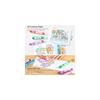 Shuttle Art Dot Marker Color Pens, 40-Color Set (12ml), Water-Based, Washable, Includes Coloring