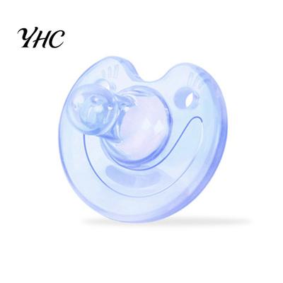 Cartoon Bear Smiling Face Dummy Pacifier Silicone Newborn Baby Soother Nipple