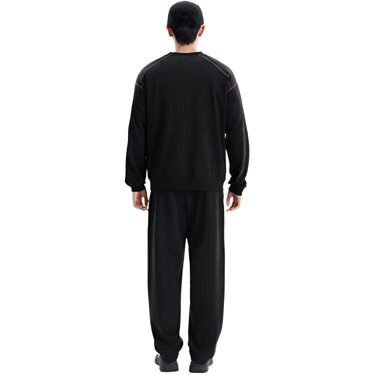 Li Ning Outdoor Series Loose Fit Pullover Round Neck Sweatshirt Unisex sweatshirt AWDW439-1