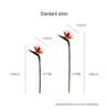 Large Artificial Rubber Bird of Paradise Flower for Home Decor & Wedding Photography