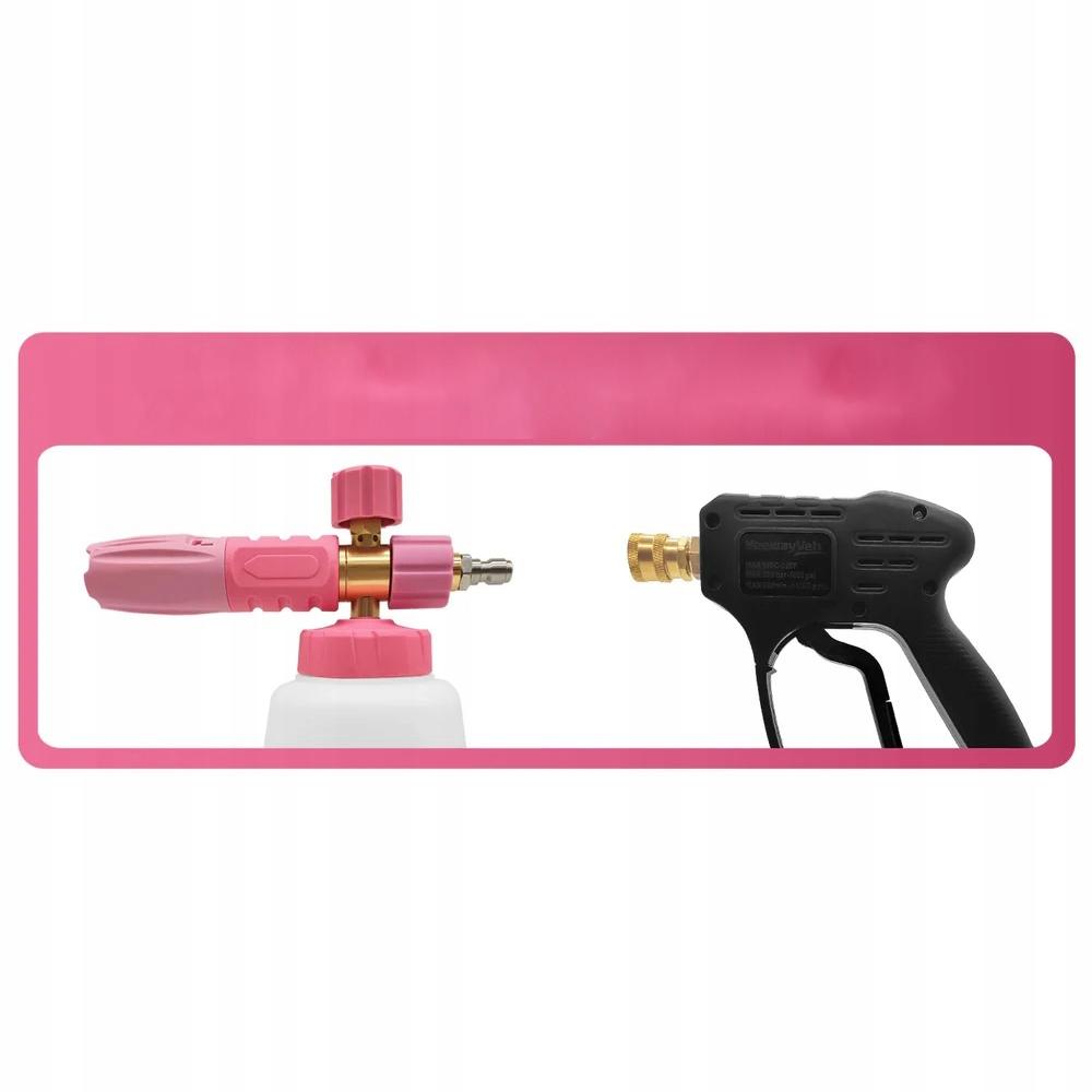 Foam washer 1L transparent brass nozzle 1.2mm R-02