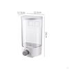 Wall Mounted Grain Dispenser Airtight Seal Dry Food DampnessResistant Press