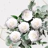 10 Faux Flower Heads for Centerpieces Scrapbook Decoration