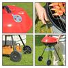 Portable Outdoor Apple BBQ Grill for Camping and Courtyard