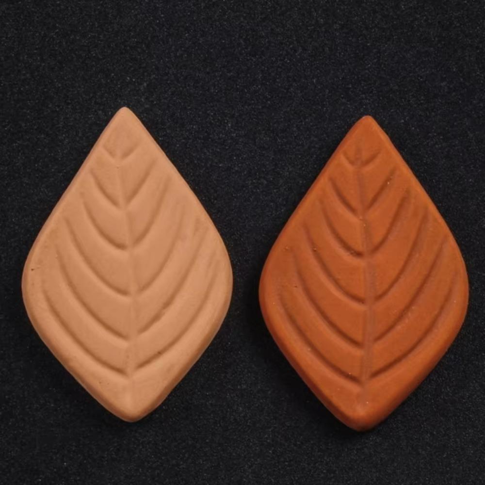 3Pcs Leaf Design Salt Saver Clay Tea Humidifying Stone Household Tea Humidifier Spices