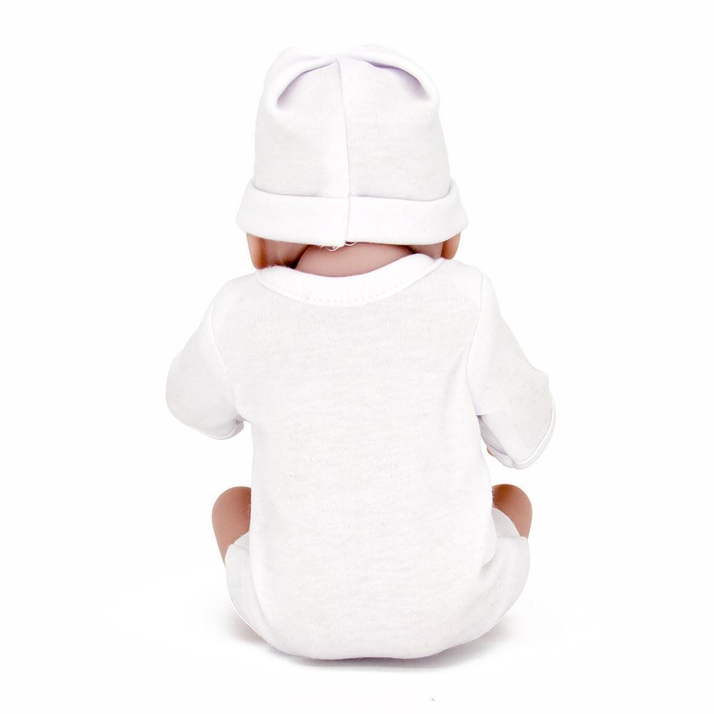 28 cm 11 tommer vinyl Leketøy Reborn Rebirth dukke Lukket øye simulering for barn Bursdag Julegaver ledsaget av leker