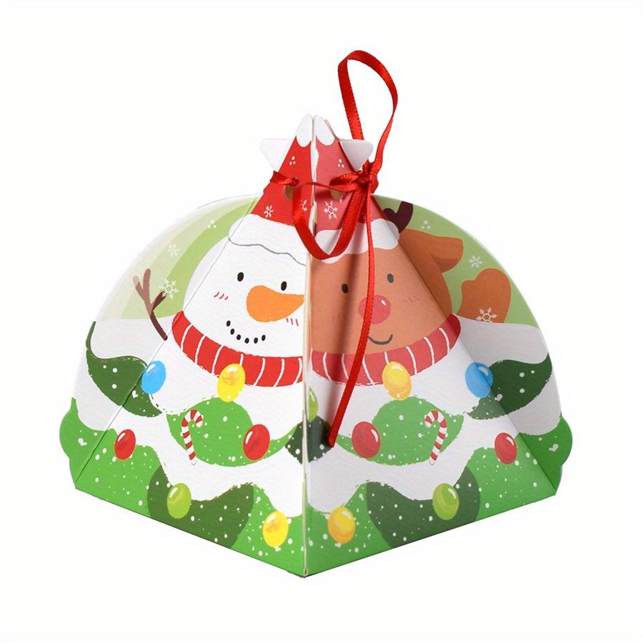 10pcs, Three-dimensional Multi-surface, Cute Pattern Box, Candy Gift Box, Folding Triangle Gift Box, Unique Shape, Gift Box, Candy Box, Surprise Box