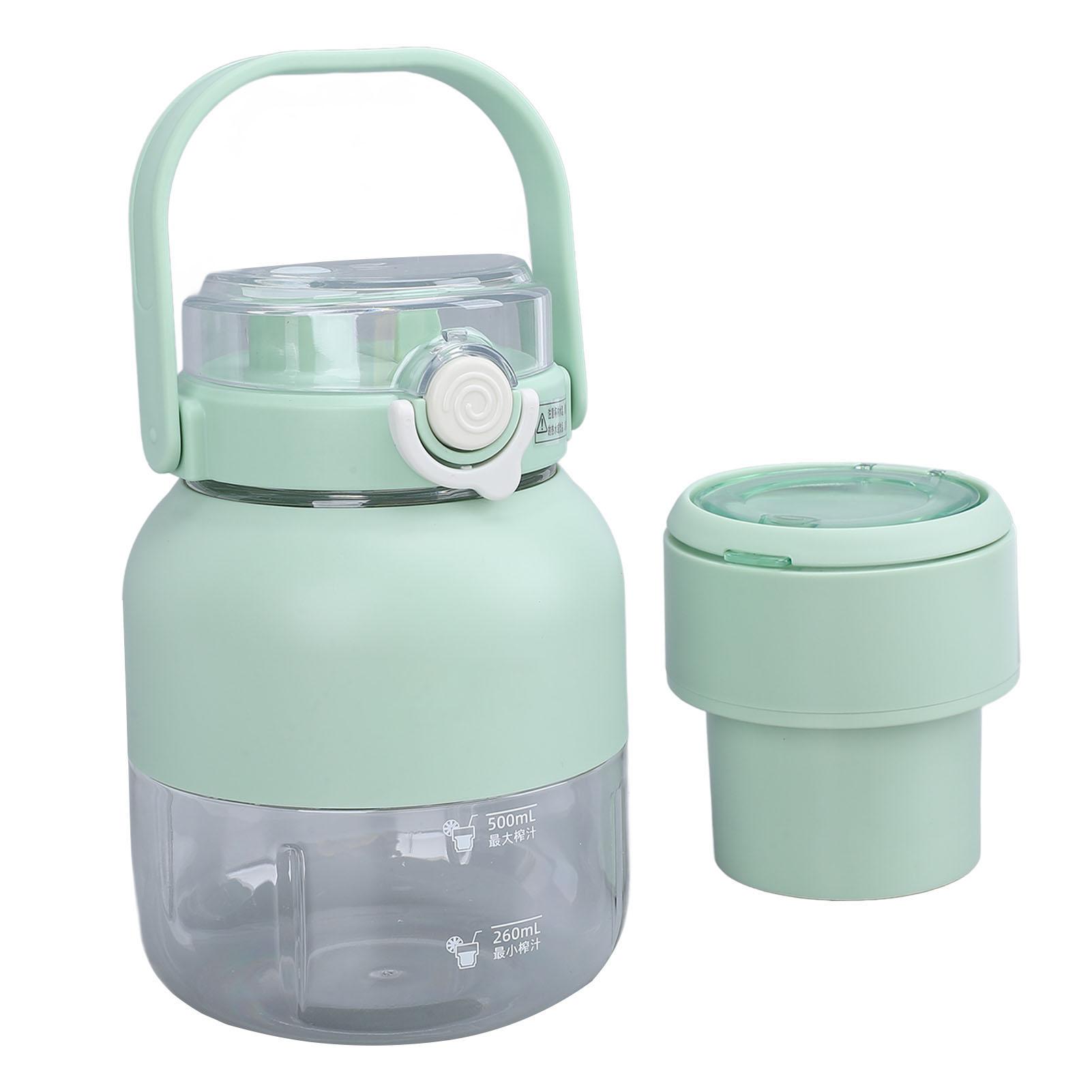 500ml Portable Electric Juicing Cup Cordless Rechargeable 10 Blades Electric Juicing Blender Cup for Home Travel Sport