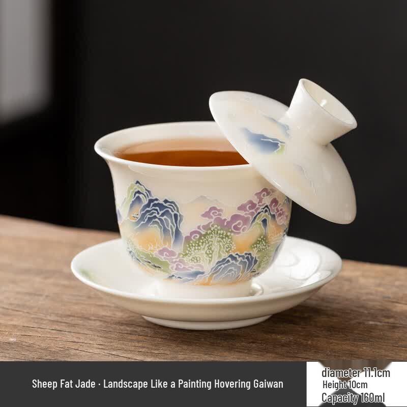Ceramic Gaiwan Tea Bowl