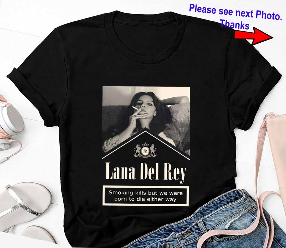 

Lana Del Rey Rockwell Smoking Unisex Shirt Unisex T-Shirt S