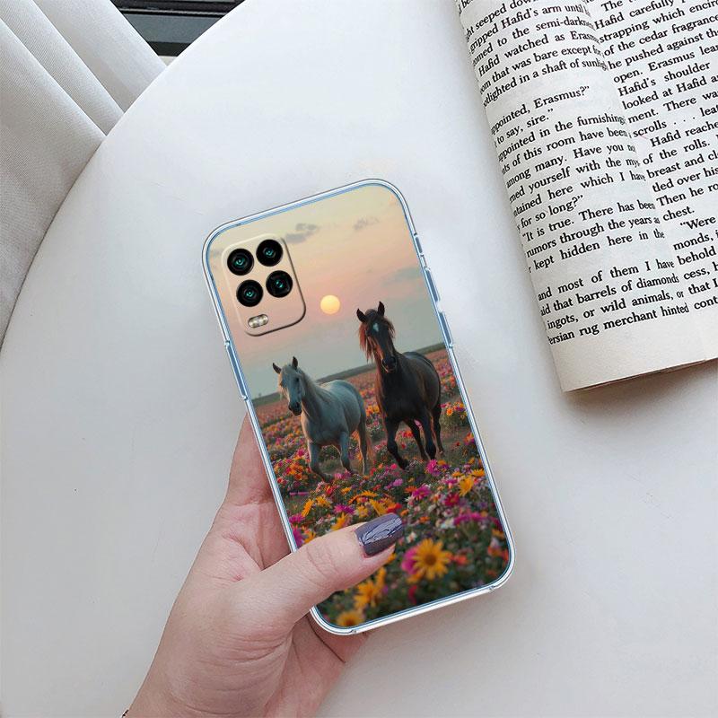 

Fine Horse Transparent Phone Case for Motorola Moto G10 G20 G30 G31 G32 G34 G35 G41 G42 G50 G51 G52 G55 G60 G60S Motorola Moto G35