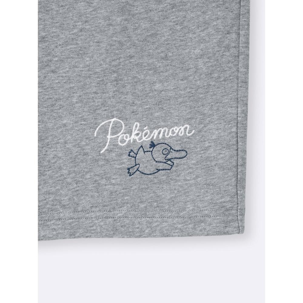 Gu By Uniqlo Sweat Easy Half Pants Pokemon