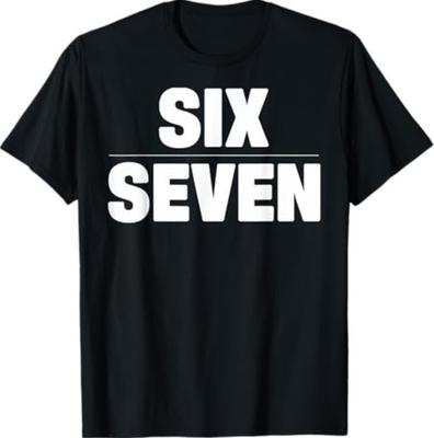 Six Seven 6 7 Meme T-Shirt Unisex T-Shirt