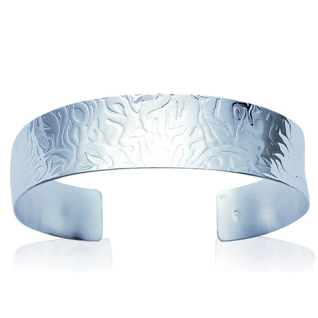 Les Trésors De Lily [M7271] - Silver Bracelet 'Cleopatra' Silver (rhodium-plated) - 58x50x15 Mm