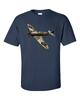 Spitfire Fighter Aircraft WW2 RAF Pilot T-shirt