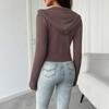 Women's Autumn and Winter Sweatshirt Y2K Cardigan Hooded Slim Sweater Jacket