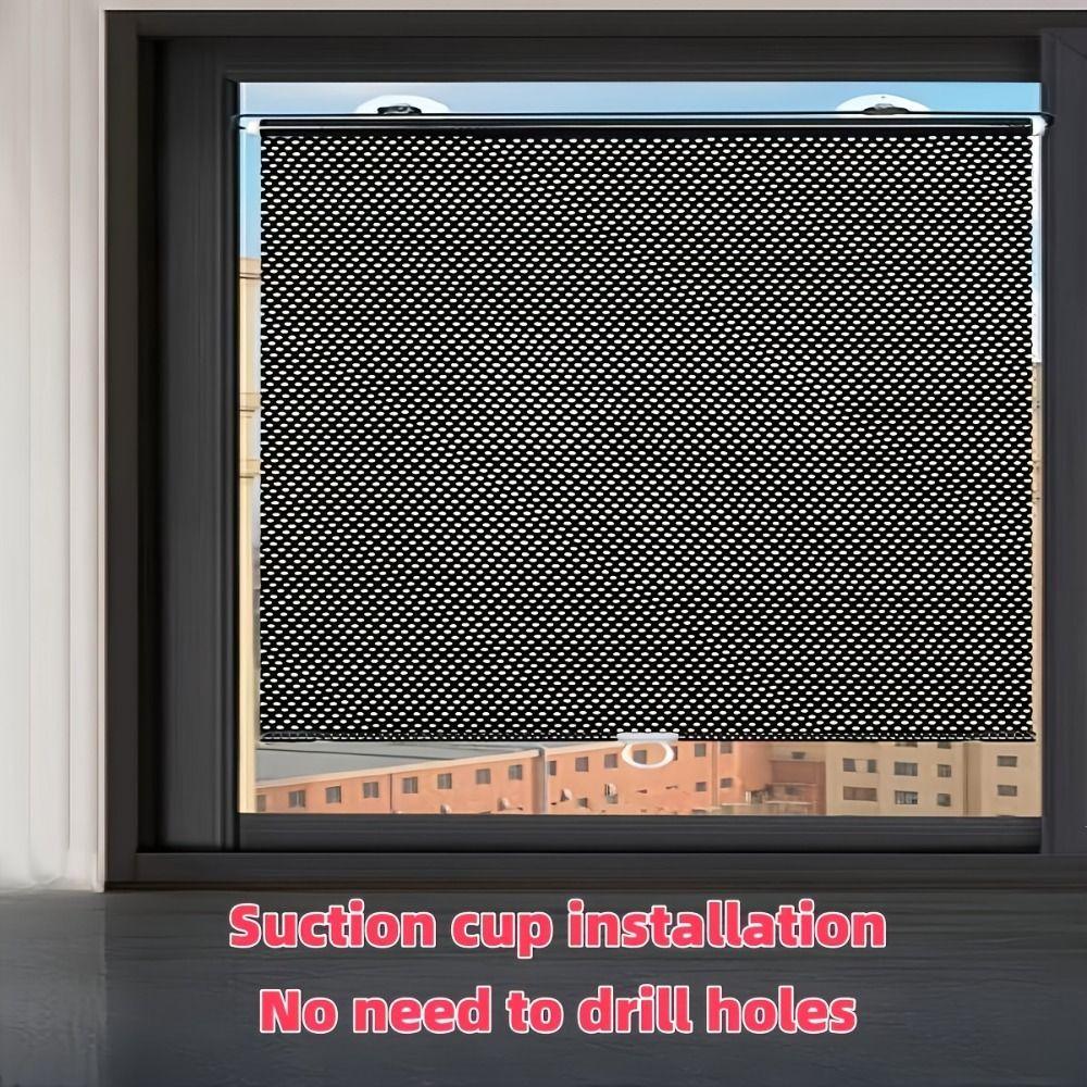 Retractable Car Sun Block Shutter Glare Guard Side Window Block Sun Shade  Automobile