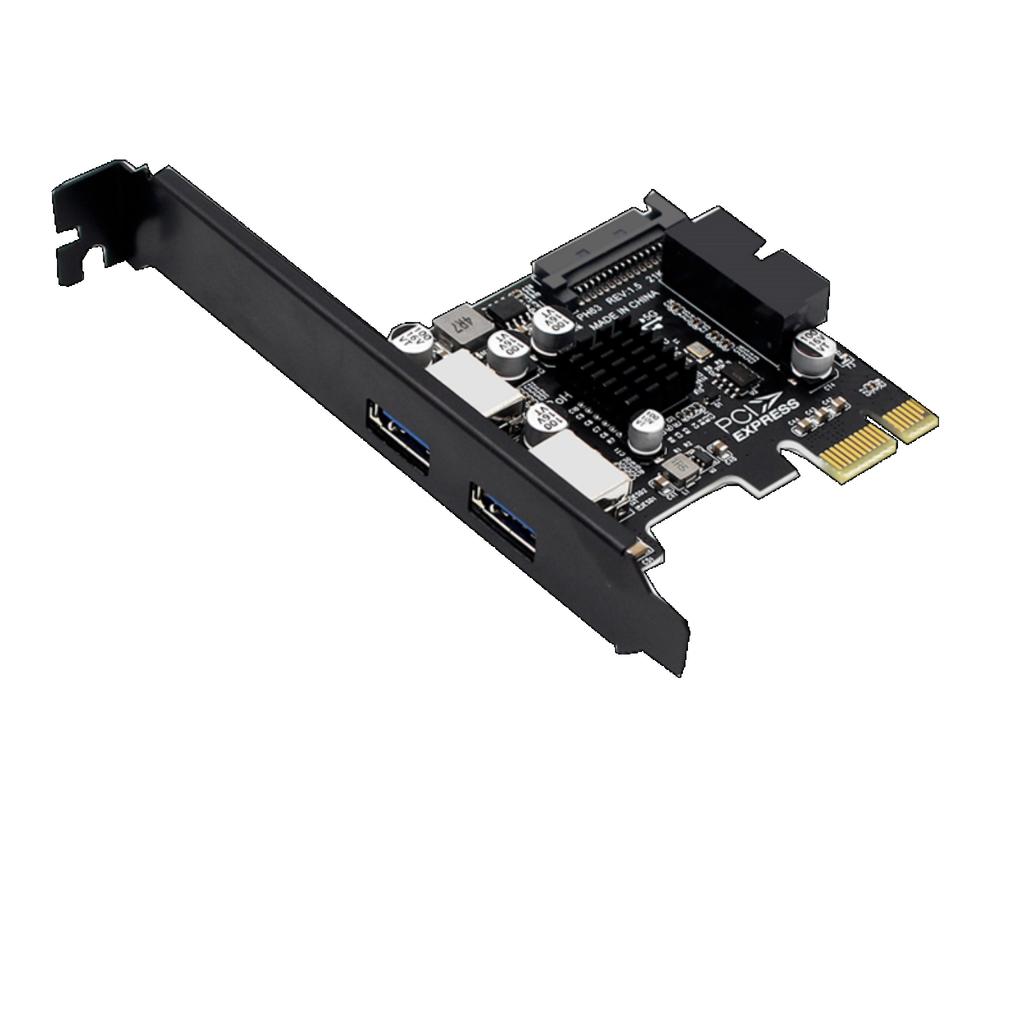 Desktop PC PCIE to USB3.0 a Port Type-C Front Type-E 19P/20P Full Interface Expansion Card