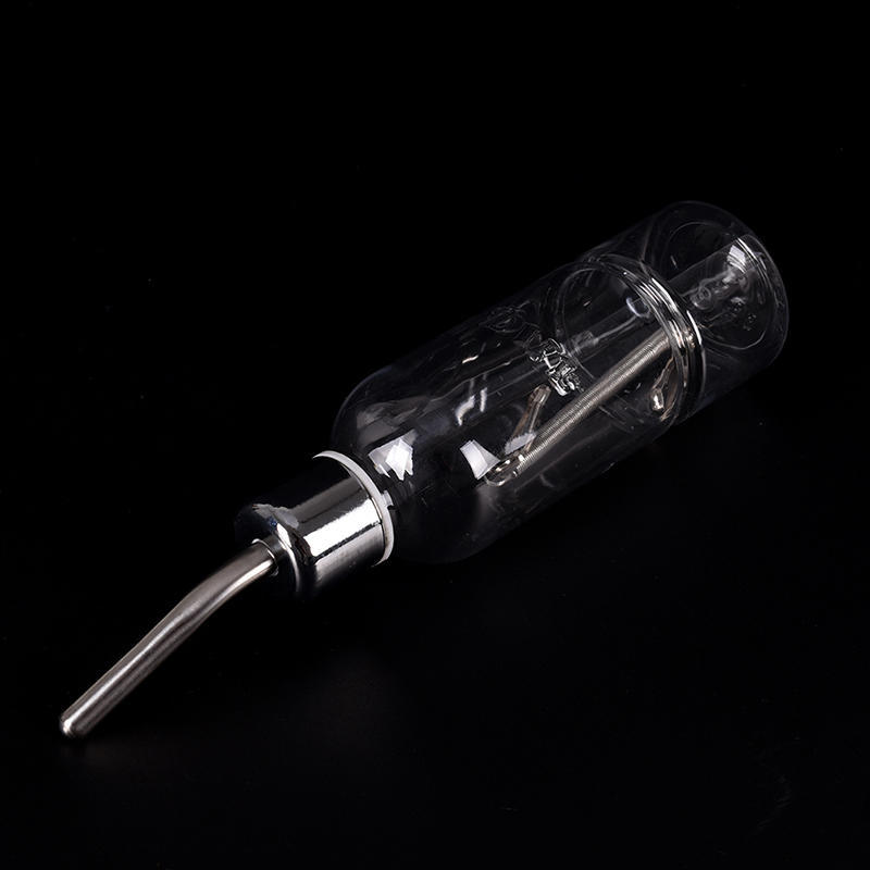 Little Pet Rat Water Drinking Bottle Hamster Rabbit Dispenser Cylindrical Feeder