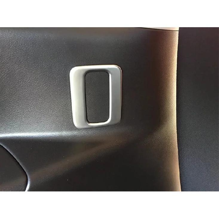 For NISSAN SERENA C27 2017 2018   Car Rear Tail Trunk Boot Switch Button Decorative Frame Cover Car Styling Accessories