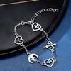 New Geometry Moon Heart Nomad Ethnic Bracelet Exquisite Fashion Advanced Unique Versatile Temperament Classic Jewelry Gift