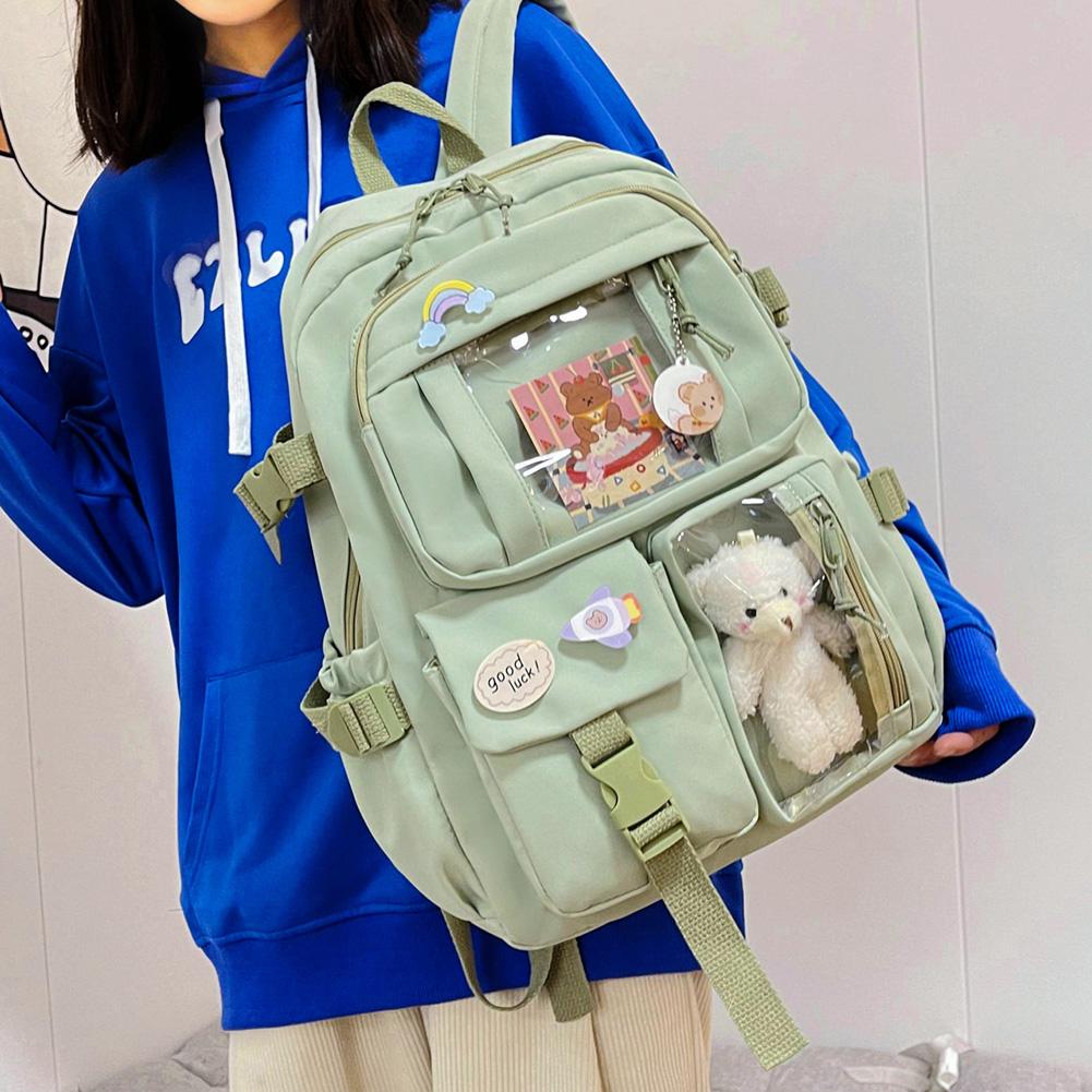 Women Backpack Large Capacity Students School Bag for Teenager Girls Bookbag Laptop Rucksack Cute Female Travel Backpack