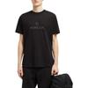 Moncler Printed Round Neck Pullover Straight Fit Short Sleeve T-Shirt Men Tops Black K10918C00024829H8999