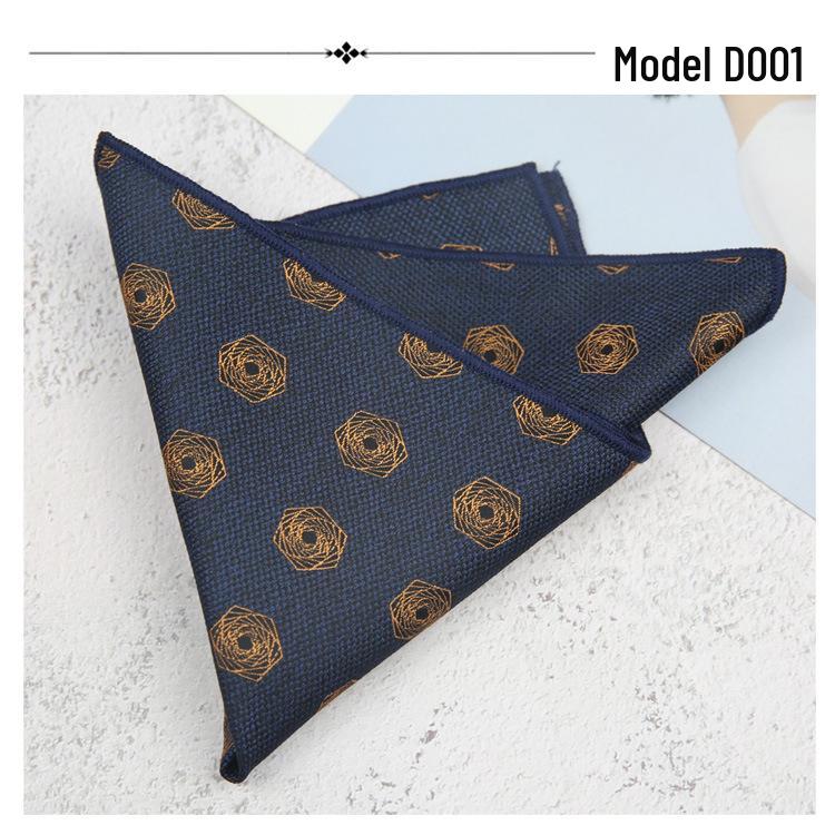 Retro Koreanischer Stil Mehrfarbiges Einstecktuch - Herren Accessoires