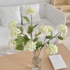 30.3 Inch Artificial Hydrangea Snowball Faux Flowers for Home Living Room Wedding Arch Floral Arrangement Photography Prop