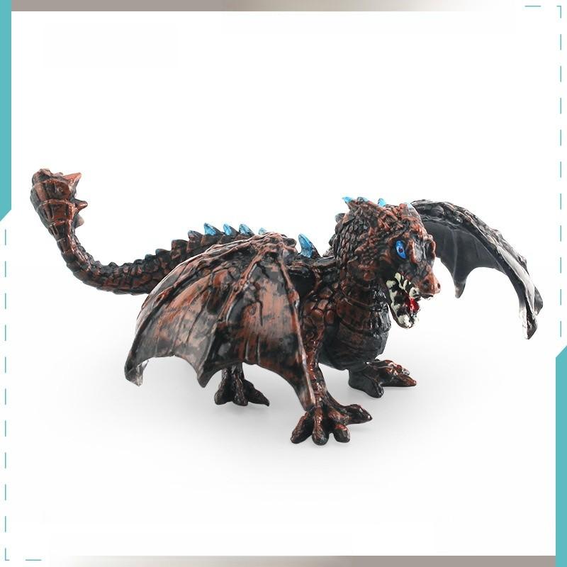 Western Mythical Creatures Pvc Model Pack With Ice Fire Dragons For Collectors And Decor