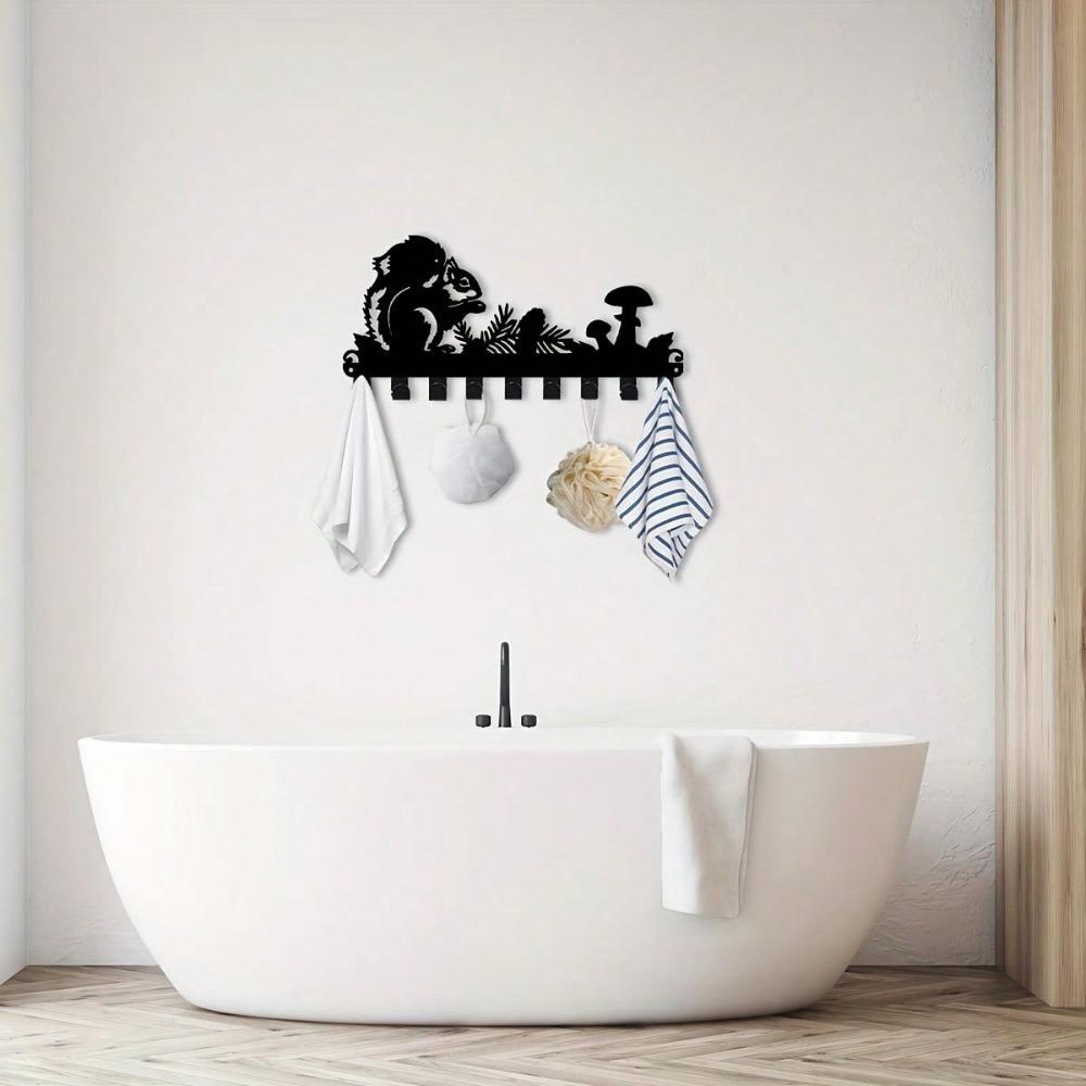 Heavy Duty Key Hanger Wall Mounted Entryway Organizer for Keys Hats and Coats Kitchen Bathroom Outdoor Porch Gift