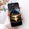 For Motorola Moto G67 Power Case Cats Pattern Back Cover Soft Silicone Black Phone Cases For Moto G57 Power XT2537- Shells