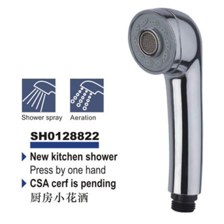 2026 Factory Supplier Custom Logo ABS Hand Held Shower Head 50 mm Small Kitchen Hand Shower Head for Kitchen