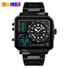 Shike Mei Men's Quartz Watch - Luminous, Waterproof, Gold & Rose Gold, Double Movement, Fashionable Business Design