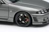 Make Up EIDOLON Nissan SKYLINE BCNR33 CRS 2022 Dark Metal Gray Finished Model EM770 1/43 GT-R (NISMO Version)